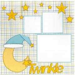 Generic Scrapbook Kit “Sweet Dreams” 6-Page Kit